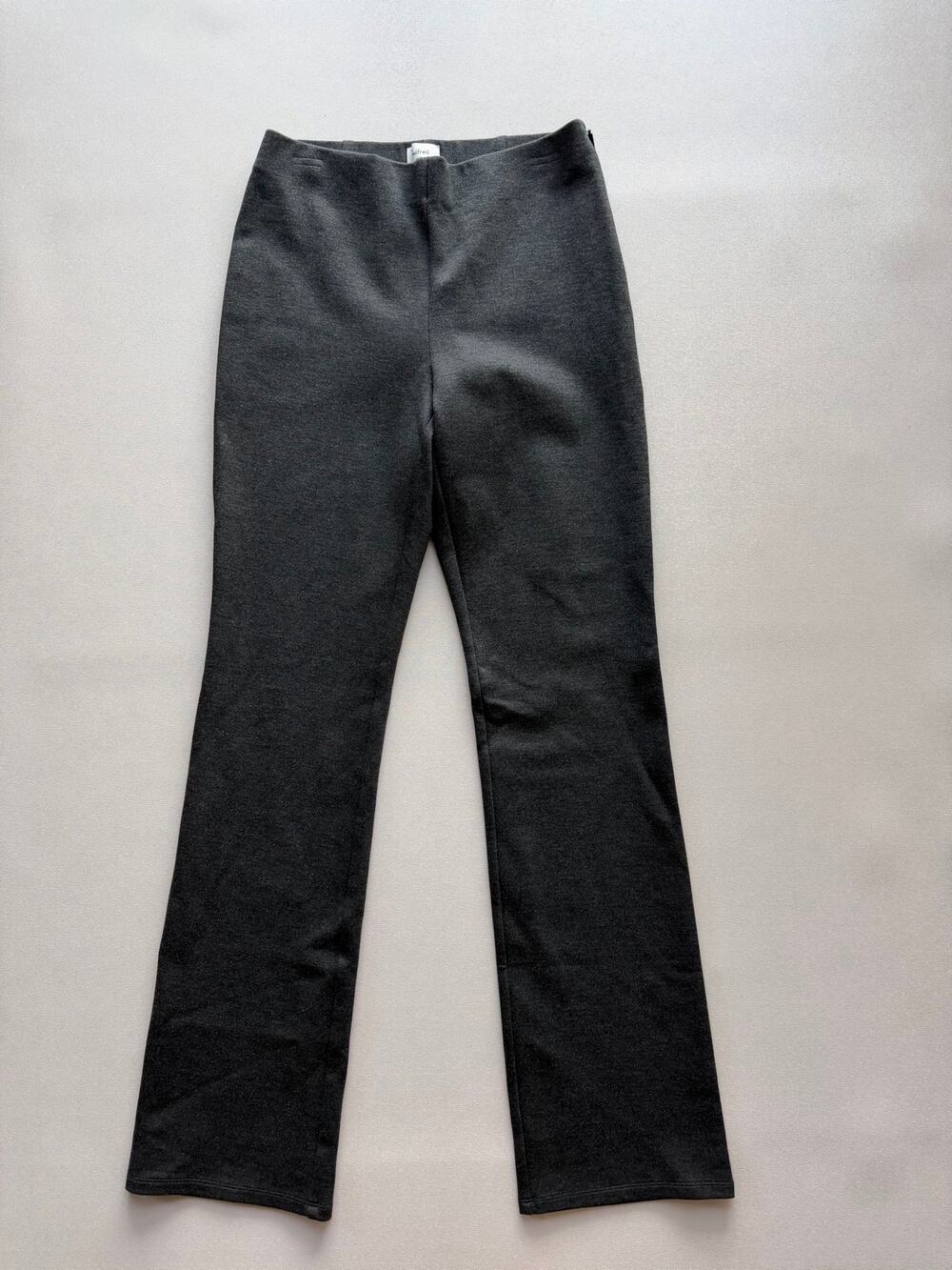 Wilfred Aritzia Women's Heather Charcoal Slim Fit Imogen Ponte Knit Pants Size 4